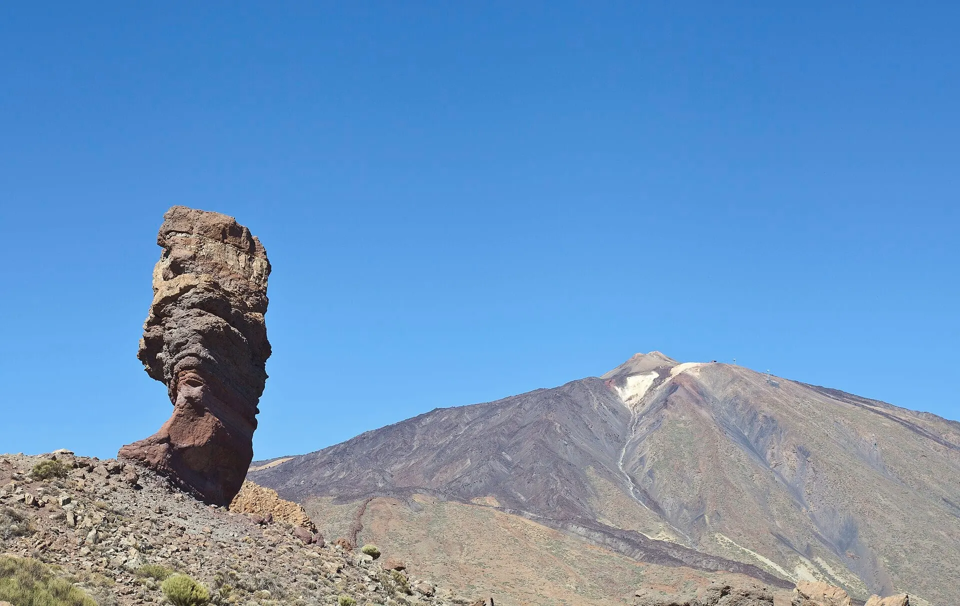 Mount Teide and the Roque Cinchado, Tenerife